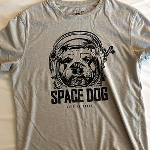 Jump by Zola, Europe prank , gray tees , good quality. Small size